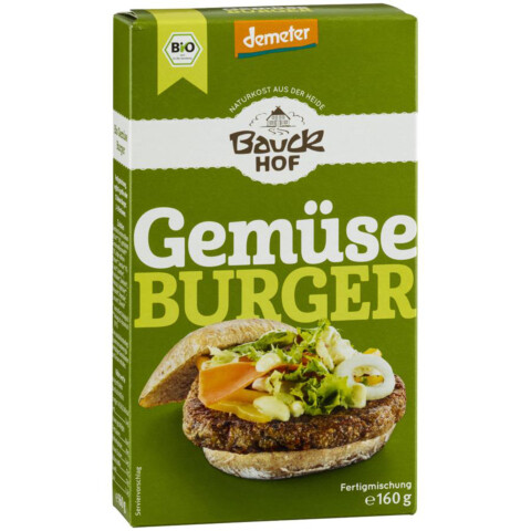 Gemüse-Burgermischung, 160g