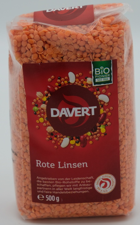 Linsen, rot, 500g