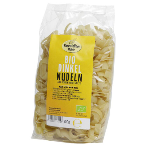 Bandnudeln aus Dinkelgries, 300g