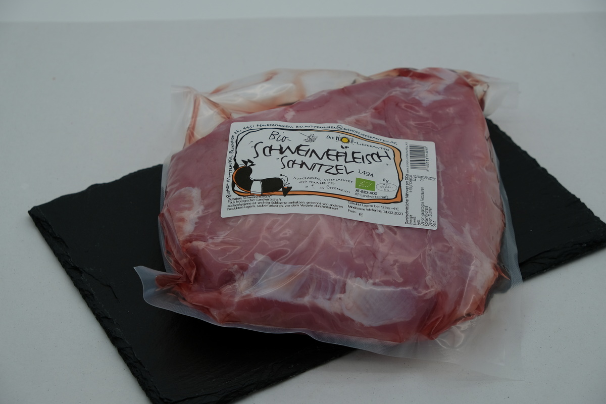 Schweineschnitzel, geschnitten*