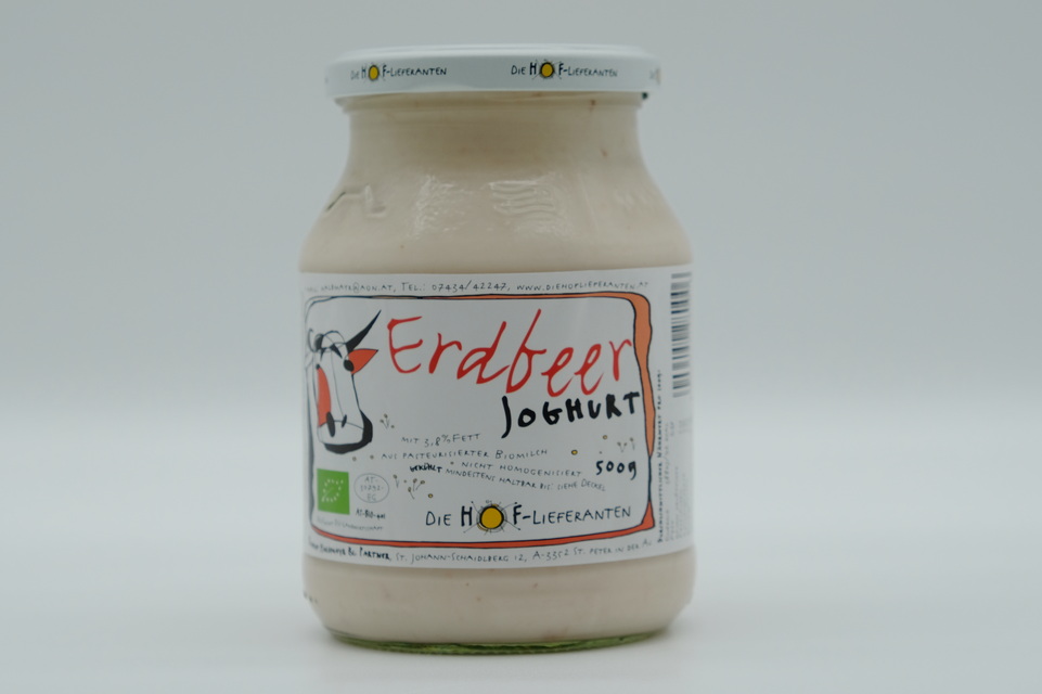 Joghurt Erdbeere, 500g