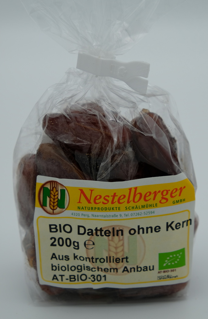 Datteln ohne Kern, getrocknet, 200g