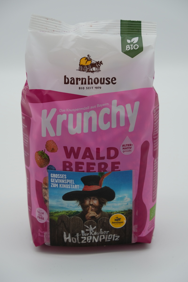 Krunchy, Waldbeere, 375g