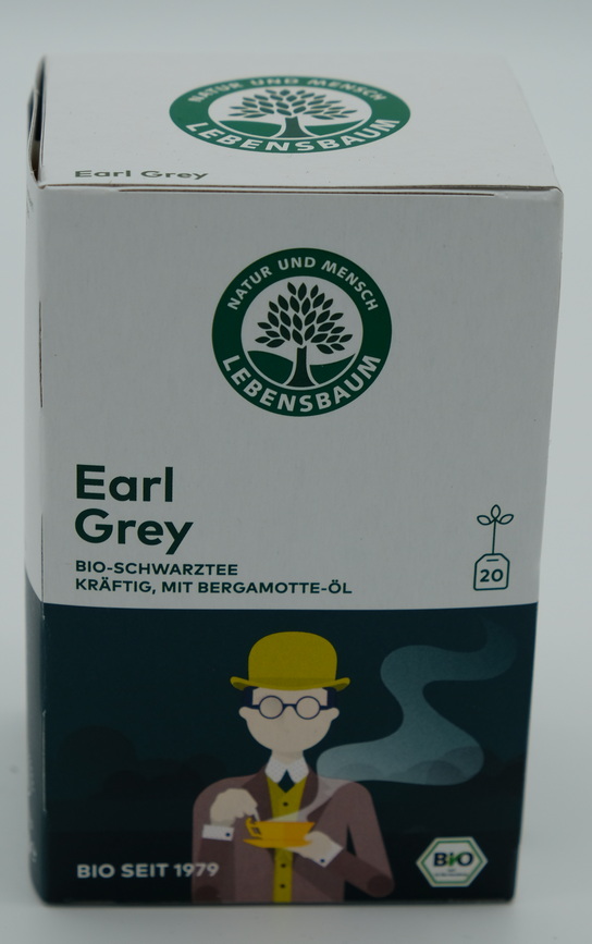 Earl Grey, Schwarztee, 20 Beutel, 40g