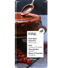 Bitter Kuvertüre, 70% Cacao, 200g