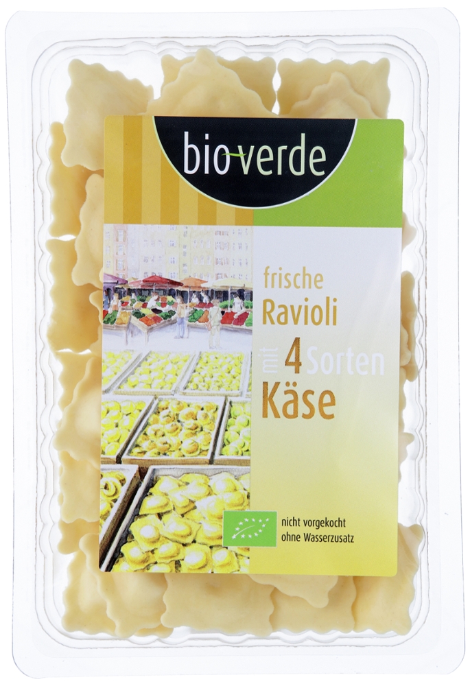 Ravioli, 4 Sorten Käse, 250g