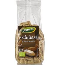 Erdnüsse, geröstet & gesalzen, 125g