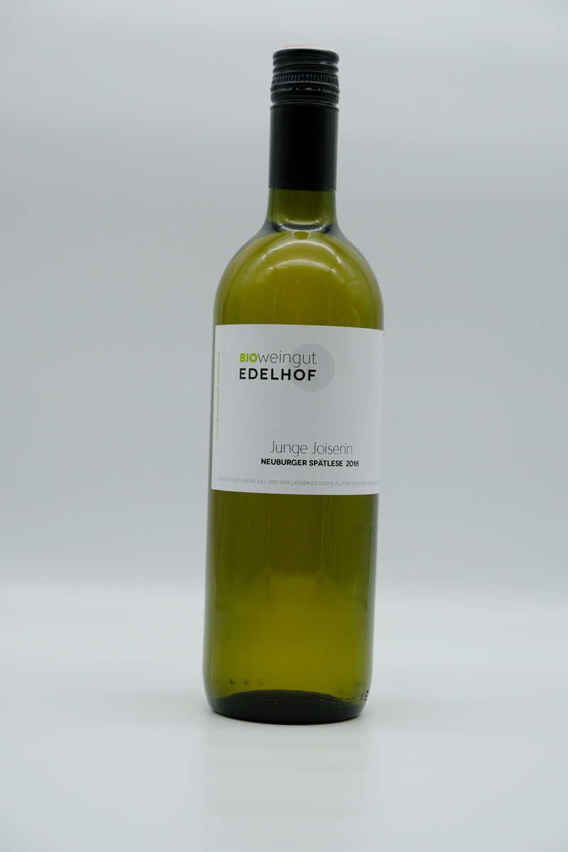 Junge Joiserin Neuburger Spätlese 2018, 0.75 L