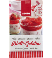 Blattgelatine, 10g (6 Blatt)