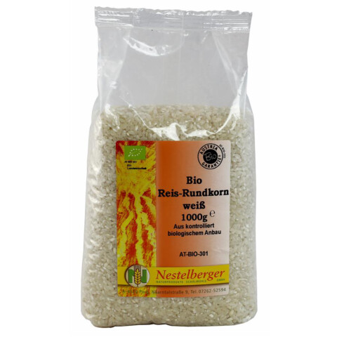 Reis, rund, weiß, 1kg
