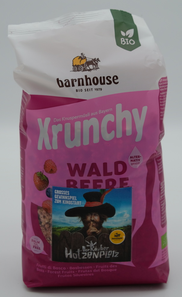 Krunchy, Waldbeere, 750g